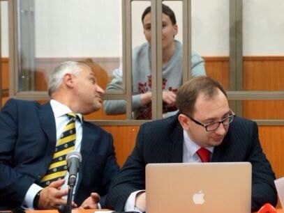 Савченко с адвокатами
