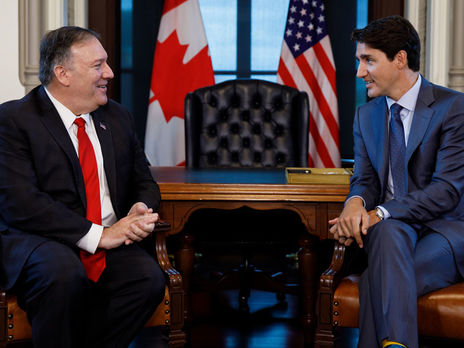 Трюдо обсудил с Помпео украинский вопрос