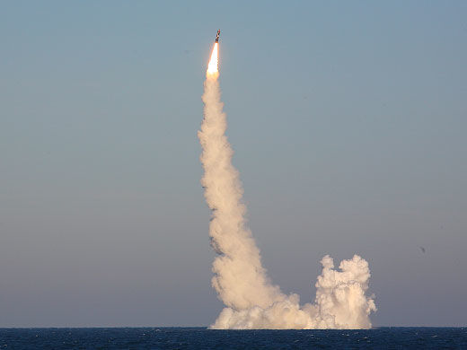 ﻿Міноборони РФ повідомило про запуск балістичних ракет