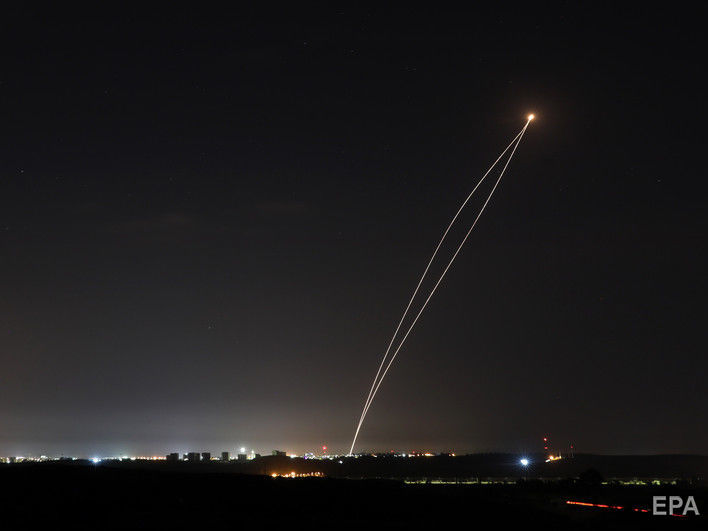 ﻿Очевидці зняли ракетну атаку під час музичного фестивалю в Ізраїлі. Відео