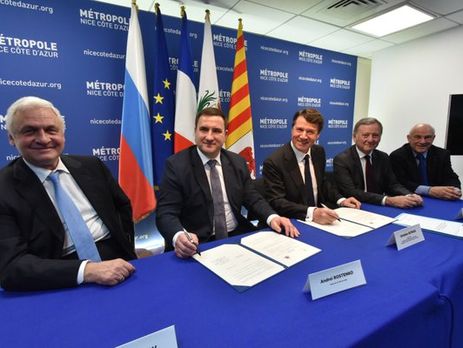 Мэр Ниццы принял у себя 