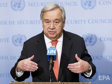 Генсек ООН заявил о чрезвычайной климатической ситуации в мире