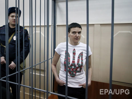 Савченко: Я объявляю голодовку до возвращения меня в Украину живой или мертвой