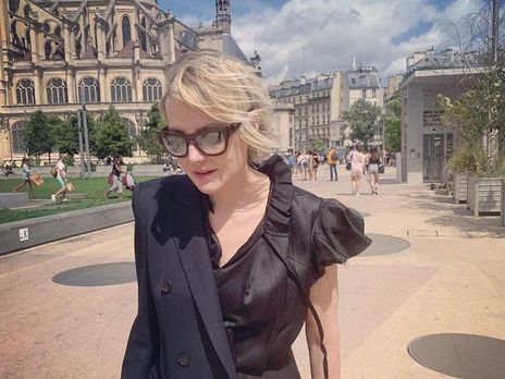 ﻿Литвинова показала святкування дня народження Земфіри 