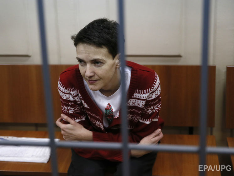 Российский омбудсмен заявила, что Савченко находится в удовлетворительном состоянии
