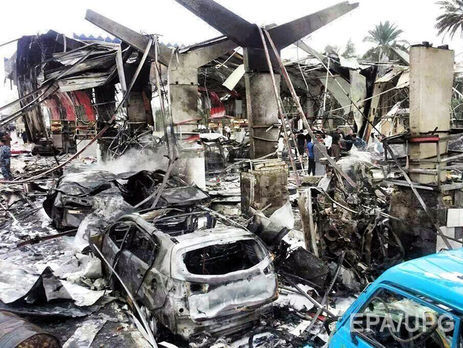 В Ираке смертник взорвал бензовоз на блокпосту, минимум 17 погибших