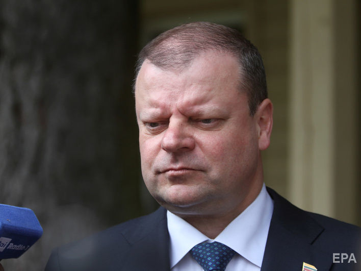 ﻿Прем'єр-міністр Литви повідомив, що хворий на рак