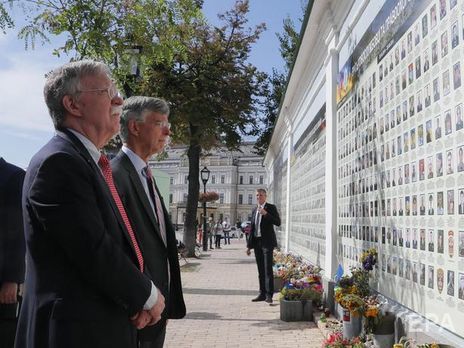 Болтон о визите в Украину: Мы разделяем общую приверженность сохранению безопасности и суверенитета Украины