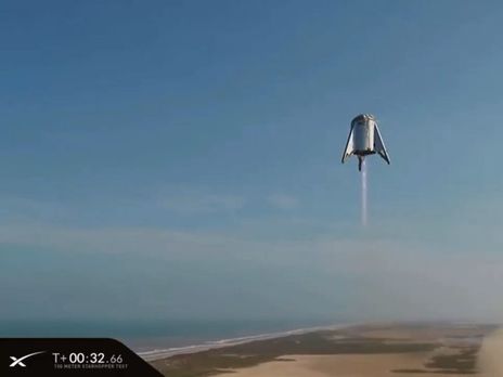 ﻿SpaceX Ілона Маска провела випробування ракети Starhopper Mk1
