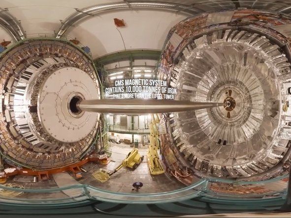 BBC создала панорамный видеотур по Большому адронному коллайдеру. Видео