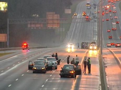 На автомагистрали в Северной Каролине столкнулись более 90 автомобилей