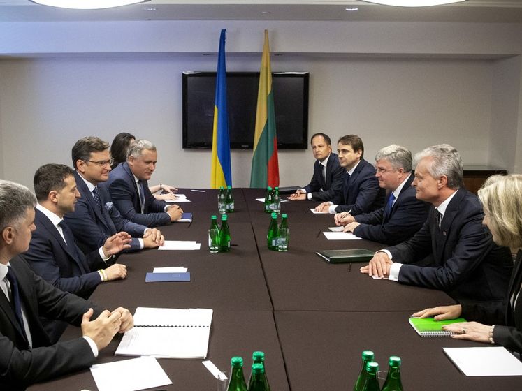 ﻿Зеленський запевнив президента Литви у продовженні в Україні реформ у межах євроінтеграції