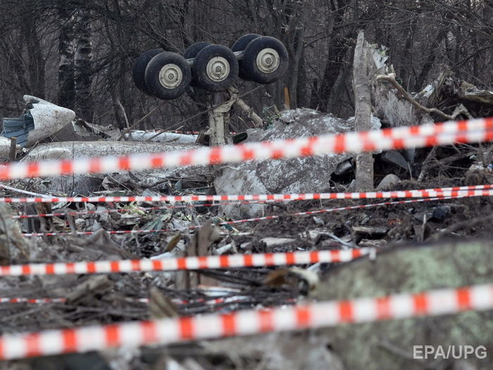 РФ отказывается отдавать Польше обломки Ту-154, при крушении которого погиб президент Качиньский