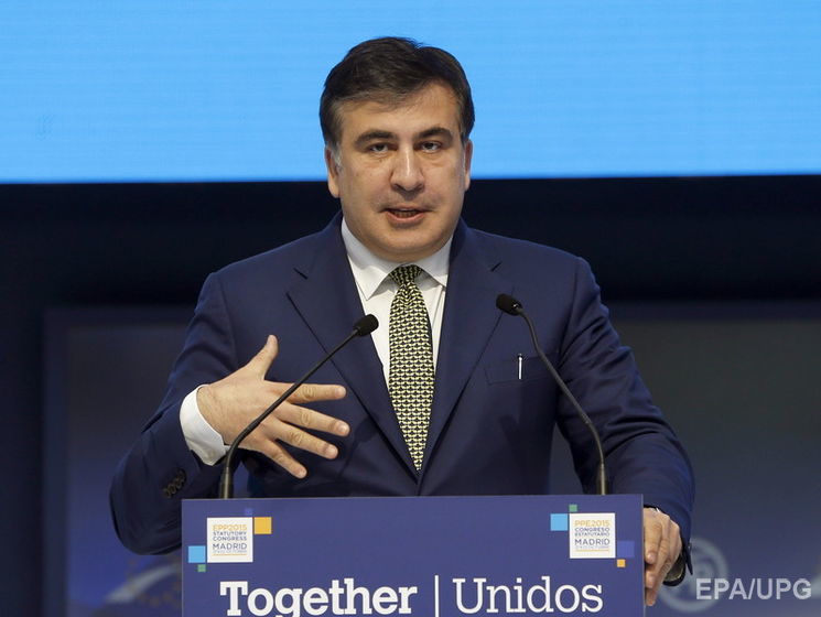 В пресс-службе Саакашвили опровергли сообщение в СМИ об отставке губернатора
