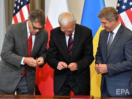 Польско-американско-украинское соглашение подписано 31 августа в Варшаве