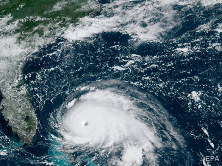﻿"Доріан" визнано найпотужнішим ураганом, який коли-небудь накривав Багамські острови