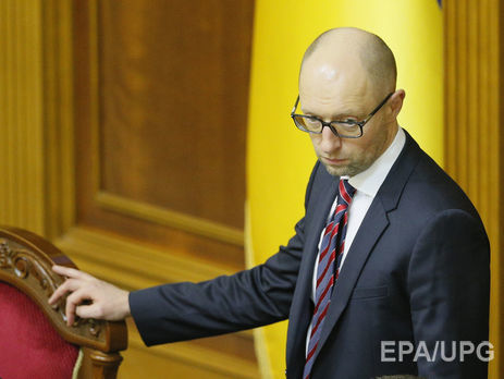 Вопрос об отставке Яценюка Рада может рассмотреть на следующей неделе – СМИ