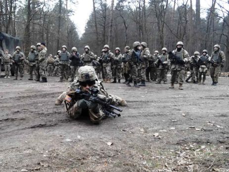  Украинские десантники провели тренировки по стандартам НАТО