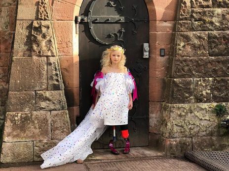 Девятилетняя девочка без ног примет участие в Нью-Йоркской неделе моды