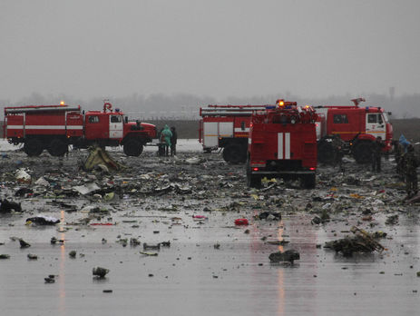 62 человека погибли в результате авиакатастрофы в Ростове. Фоторепортаж