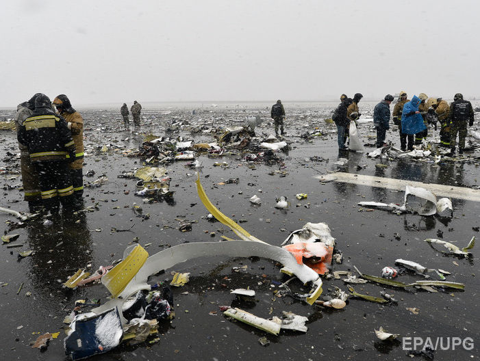 Вероятность теракта на борту Boeing, упавшего в Ростове, практически исключена – СМИ