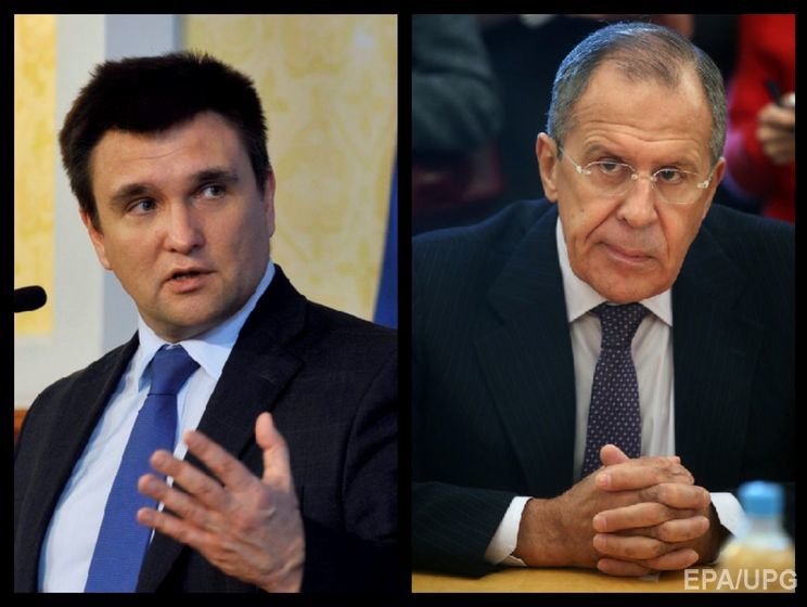 МИД: Климкин и Лавров договорились о доступе украинских дипломатов к телам погибших в Ростове украинцев