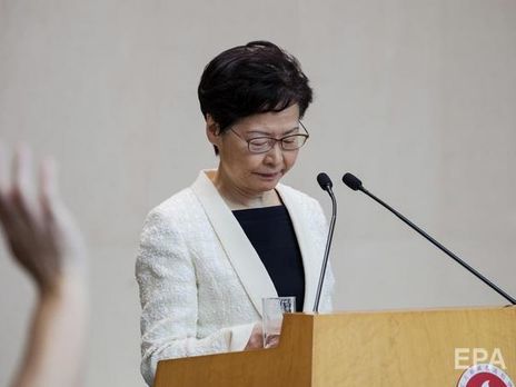 Глава администрации Гонконга официально отозвала законопроект об экстрадиции