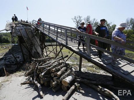Украинские строители готовы работать круглосуточно и без выходных, чтобы восстановить мост в Станице Луганской – Олифер по итогам переговоров в Минске