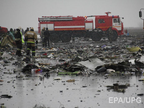 Минтранс РФ: Идентификация останков жертв крушения Boeing в Ростове займет около двух недель