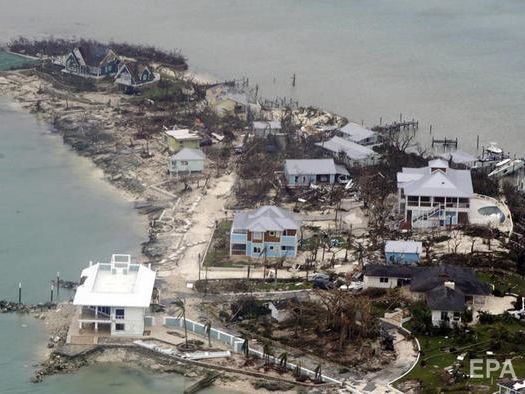 ﻿Жертвами урагану "Доріан" на Багамах стали 20 осіб