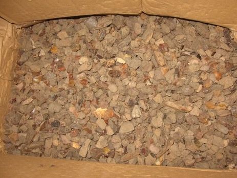 В Киевской области СБУ изъяла около 0,5 тонны янтаря на сумму в 10 млн грн