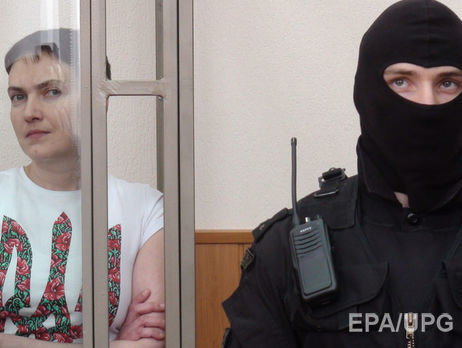 Савченко привезли в суд на второй день оглашения приговора