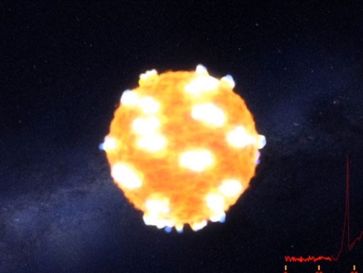 NASA впервые показало взрыв сверхновой. Видео
