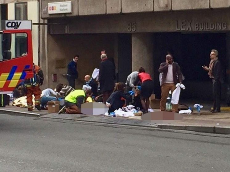 В Брюсселе произошел взрыв на станции метро
