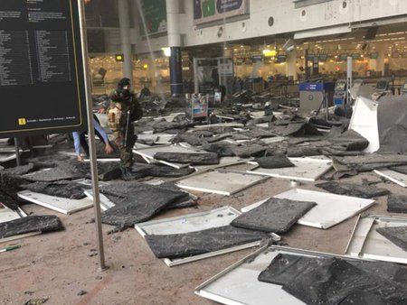 SkyNews: Жертвами взрывов в брюссельском аэропорту стали 13 человек