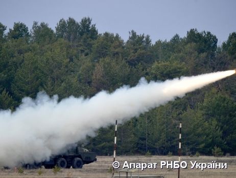 Испытания ракеты украинского производства