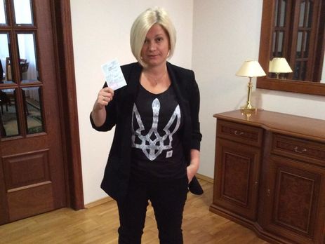 Ирина Геращенко: Моей фамилии нет в базе невъездных в Беларусь, с которой РФ имеет совместные списки нежелательных лиц