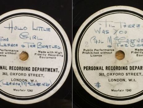Редкую пластинку Beatles продали за £77,5 тыс. 