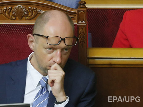 Яценюк: Надеюсь, политический кризис будет разрешен в ближайшее время