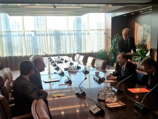 Постпред Украины начал переговоры по Савченко с Пан Ги Муном