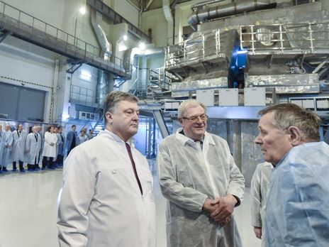 Порошенко: В Украине запустили первую ядерную установку мирового значения
