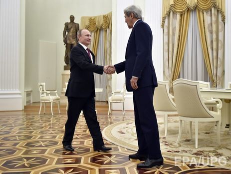 Путин – Керри: Видимо, плохи дела в США, некому помочь госсекретарю чемодан нести