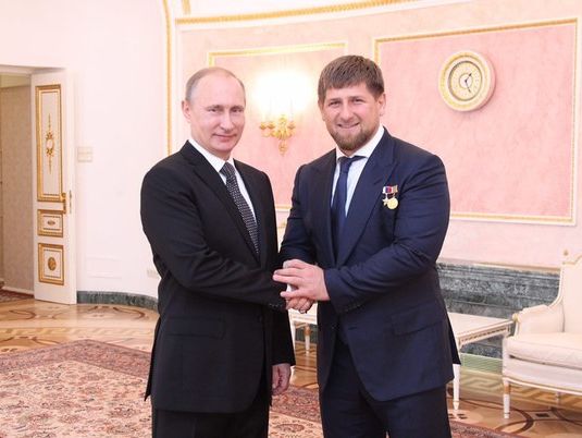 Путин оставил Кадырова на посту главы Чечни