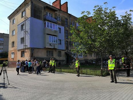 ﻿Суд арештував будинок, який обвалився у Дрогобичі 