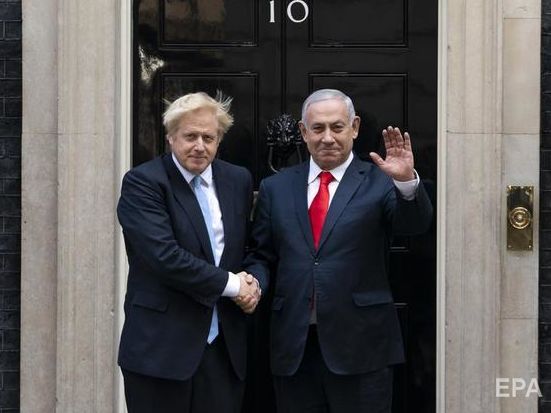 ﻿Нетаньяху назвав британського прем'єра Борисом Єльциним