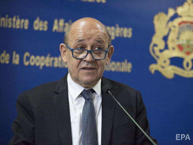 ﻿Глава МЗС Франції заявив, що поки не йдеться про скасування санкцій проти Росії