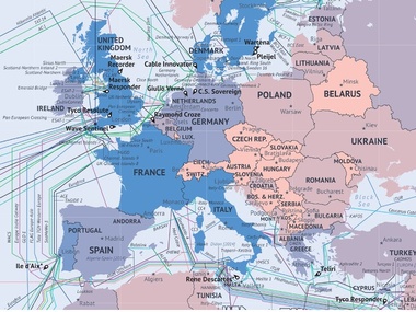 Всемирная карта интернета