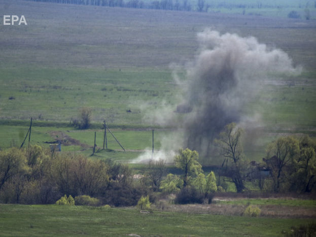 ﻿Бойовики на Донбасі 13 разів порушили режим припинення вогню, поранено одного українського військового – штаб операції Об'єднаних сил