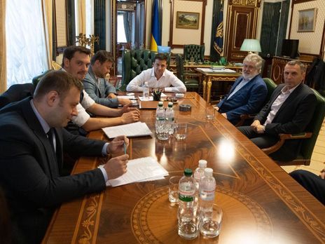 Зеленский встретился с Коломойским