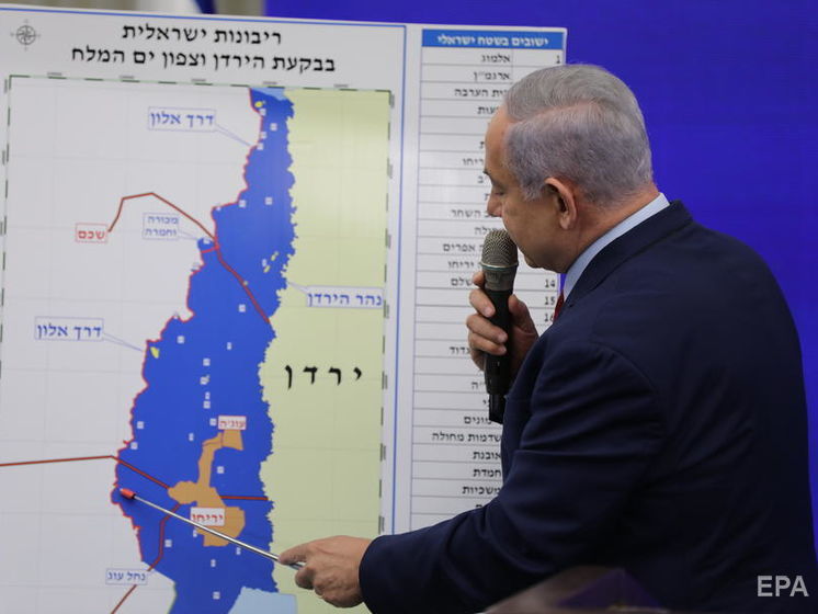 Нетаньяху заявил, что в случае его переизбрания на пост премьера Израиль аннексирует часть Западного берега реки Иордан